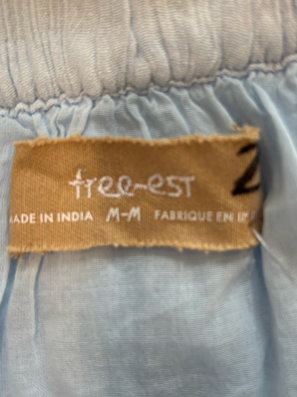 Free People Swept Away Maxi Skirt in Ice Water Size M. NWT - Picture 7 of 11